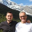 Stefan & Erich Vill © Landhotel Anna Two men with mountains and forest in the background