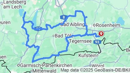 Seenrunde südlich von München Seenrunde südlich von München